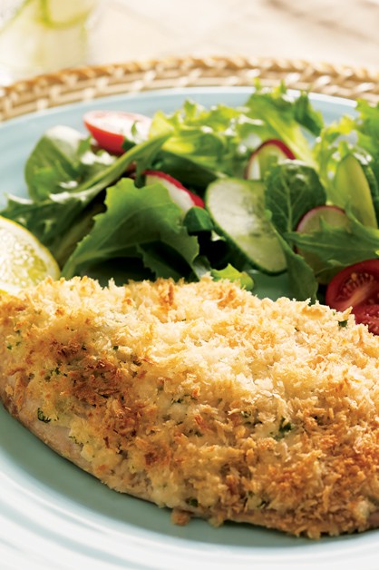Baked Tilapia with Crumb Crust - Daisy Brand - Sour Cream & Cottage Cheese