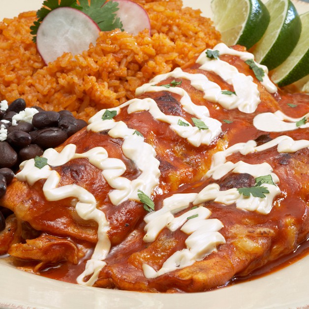 Creamy Turkey Enchiladas Daisy Brand Sour Cream & Cottage Cheese