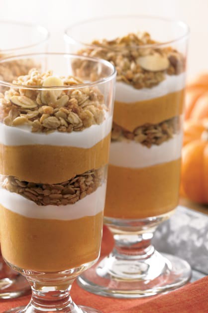 Pumpkin Pie Parfaits - Daisy Brand - Sour Cream & Cottage Cheese