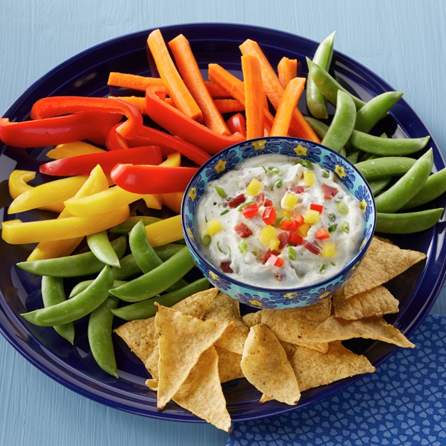 Protein Packed Bacon Ranch Dip Daisy Brand Sour Cream & Cottage Cheese