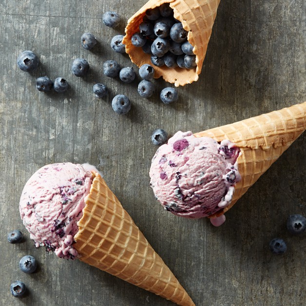 Blueberry Ice Cream Daisy Brand Sour Cream & Cottage Cheese