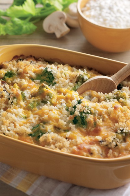 Creamy Broccoli Rice Bake - Daisy Brand - Sour Cream & Cottage Cheese