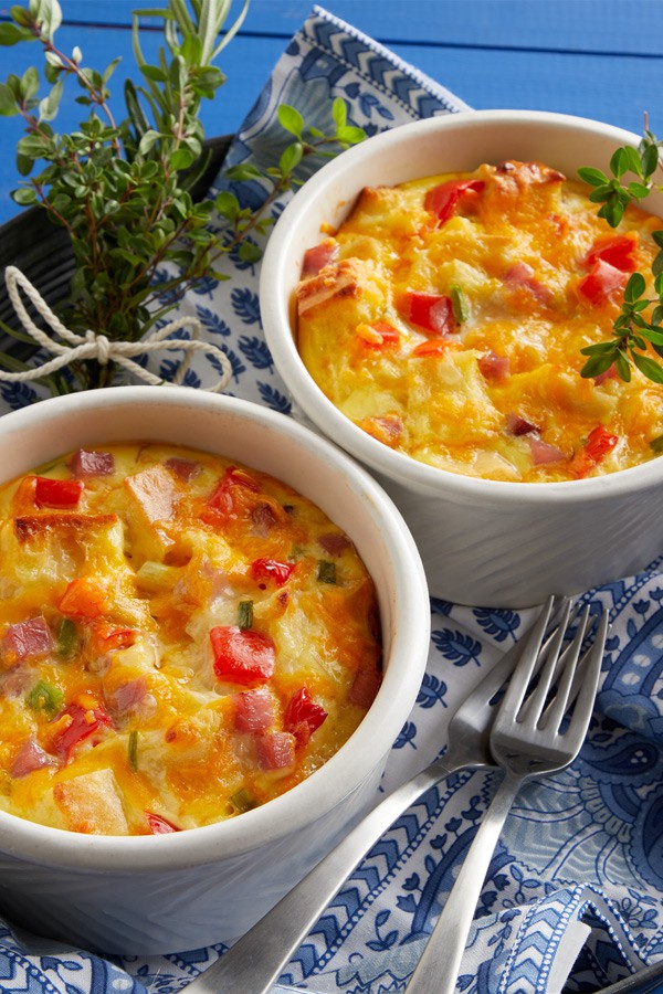 Cheesy Egg Bake Daisy Brand Sour Cream & Cottage Cheese