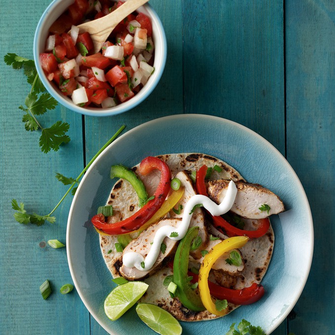 Chicken Fajitas Daisy Brand Sour Cream & Cottage Cheese