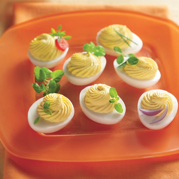 Delectable Deviled Eggs Daisy Brand Sour Cream & Cottage Cheese