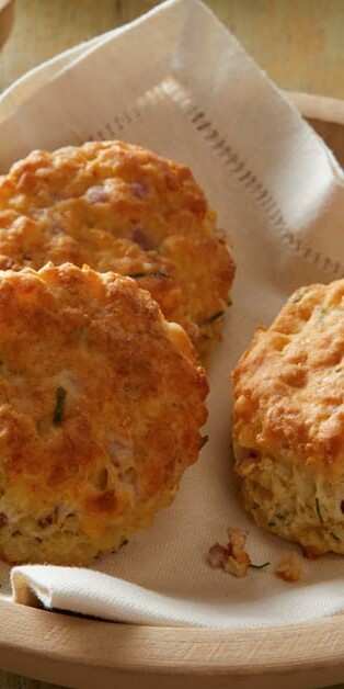 ham and gouda biscuits