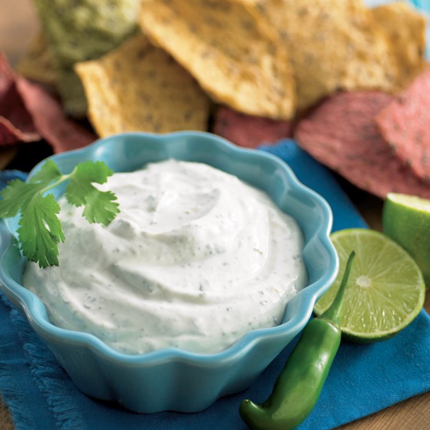 Jalapeno Dip with Cilantro and Lime Daisy Brand Sour Cream