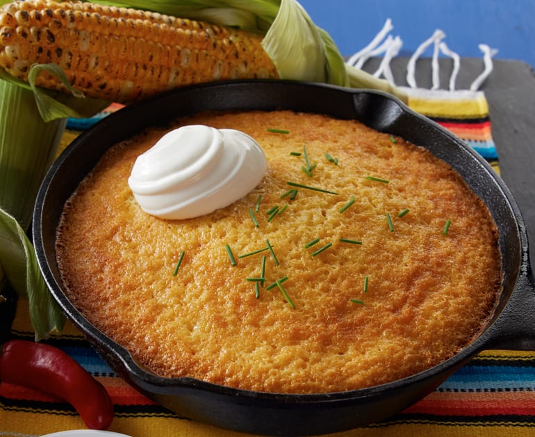 Pan de Elote Recipe with Sour Cream - Daisy Brand