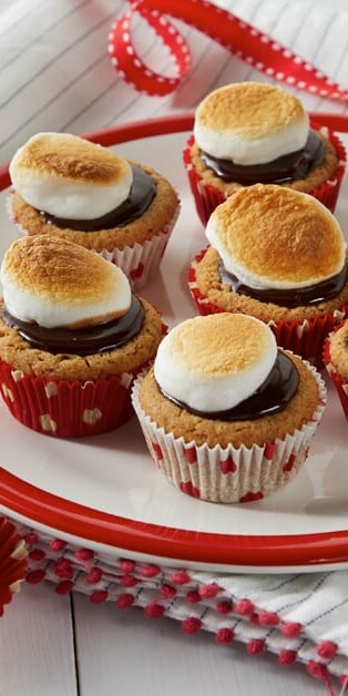 Smores mini tarts