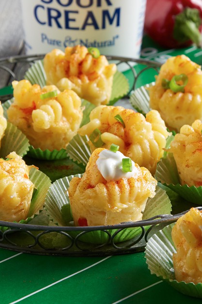 spicy mini mac and cheese bites