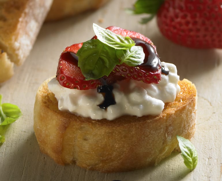 View recommended Strawberry Crostini recipe