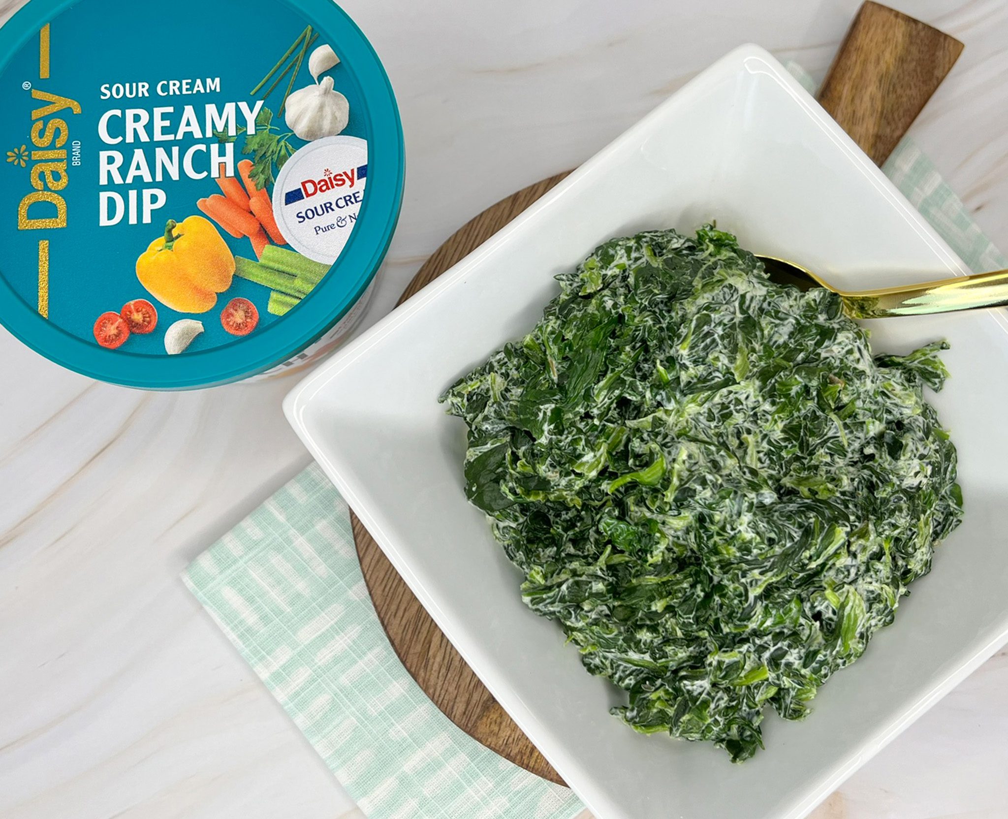 Easy Creamed Spinach slider image 2