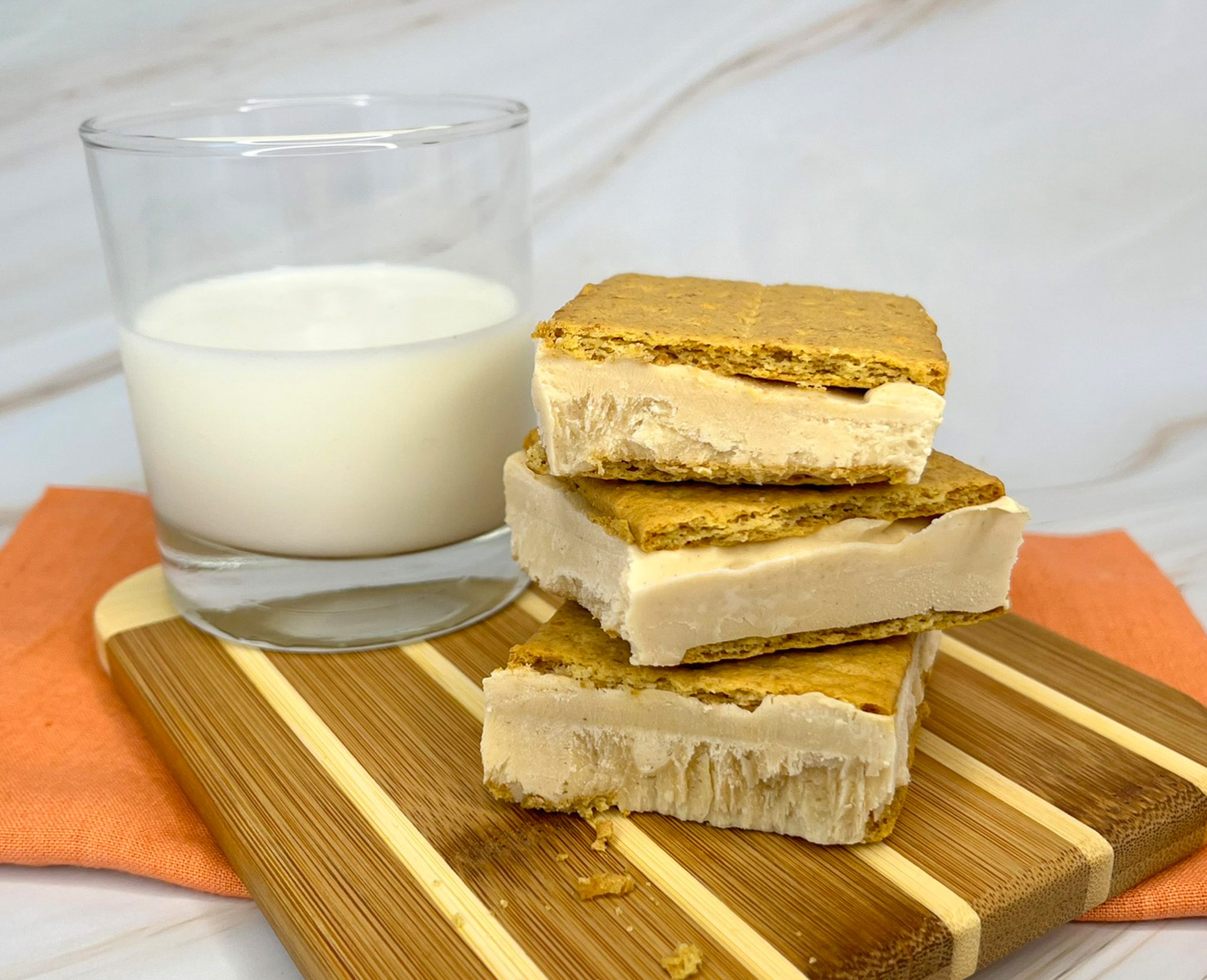 Click to open Peanut Butter Ice Cream Sandwiches recipe