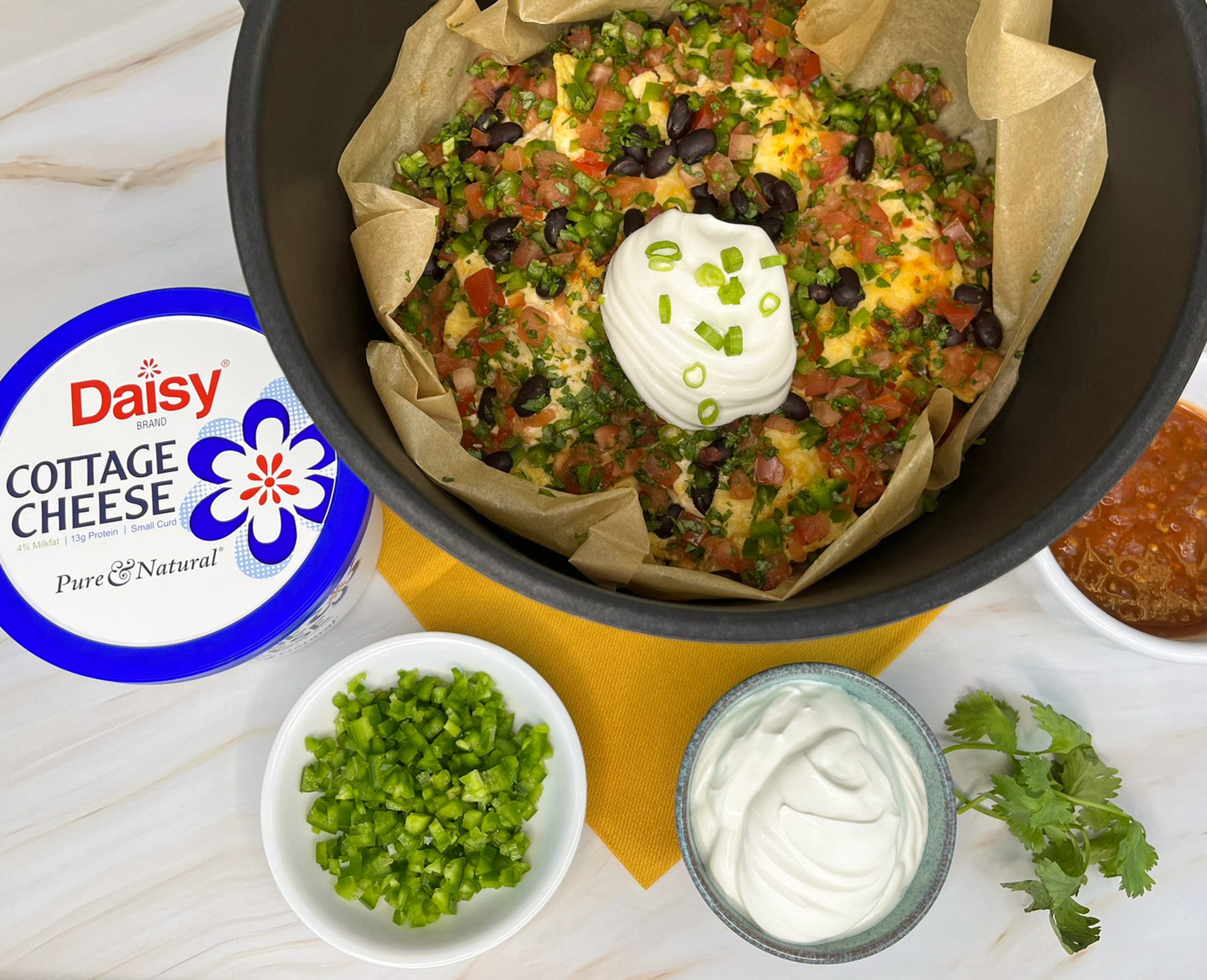 Click to open High Protein Air Fryer Nachos recipe