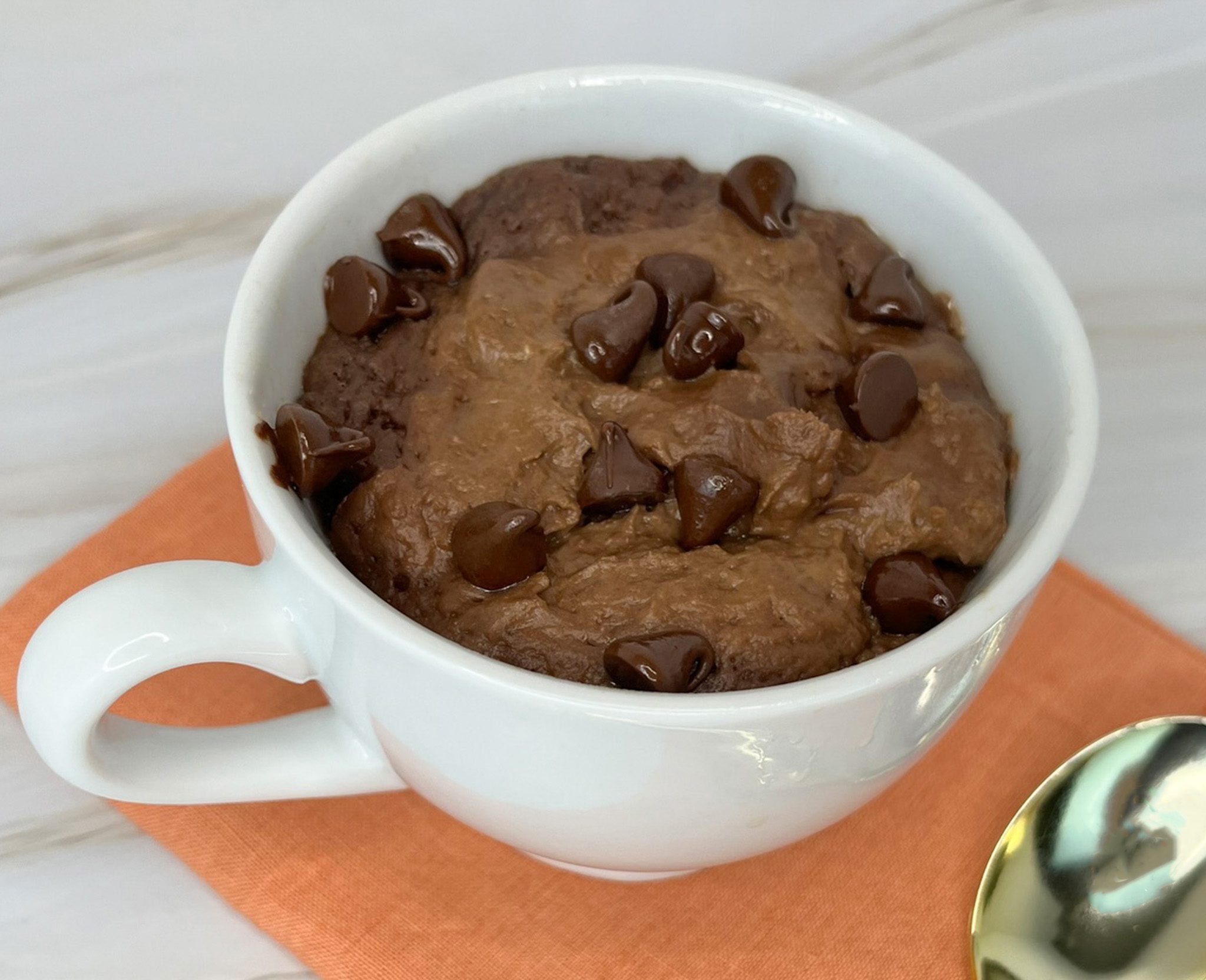 Click to open High-Protein Chocolate Mug Cake recipe