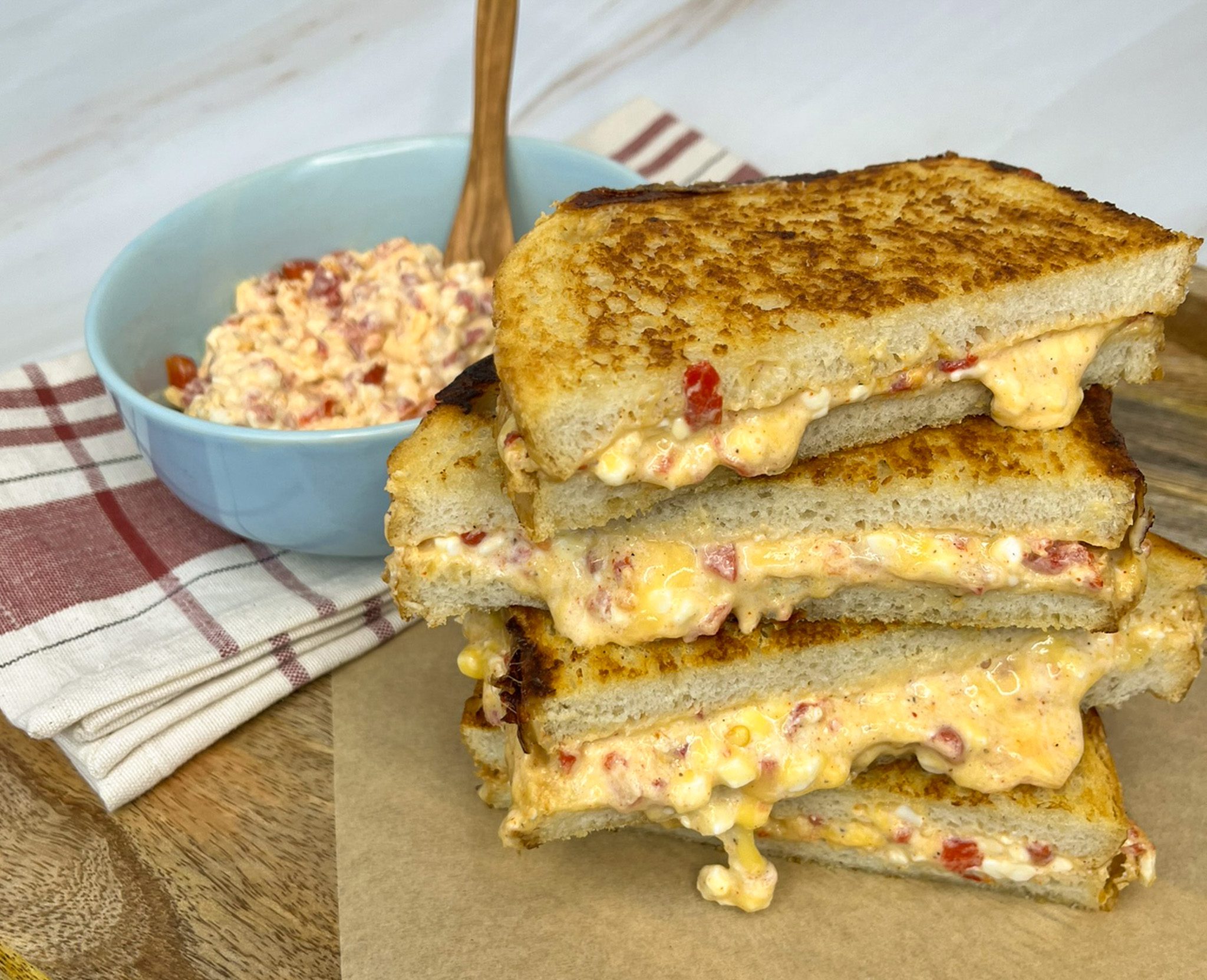 Grilled Pimento Cheese Sandwich  slider image 