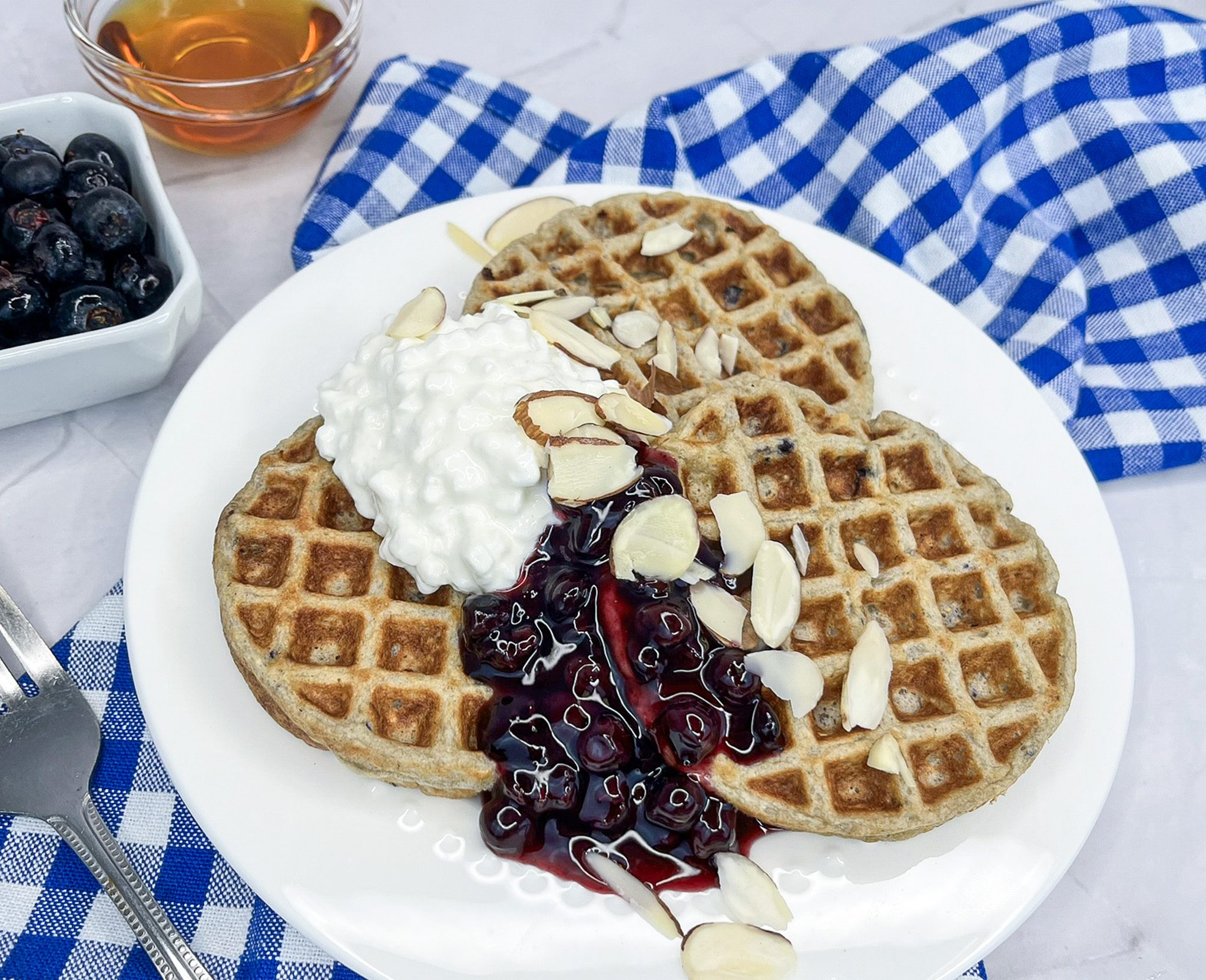 Blueberry Blender Waffles slider image 2