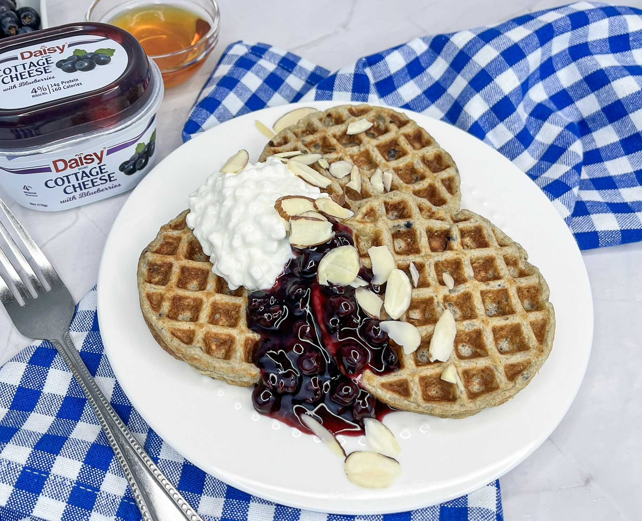 Click to open Blueberry Blender Waffles recipe