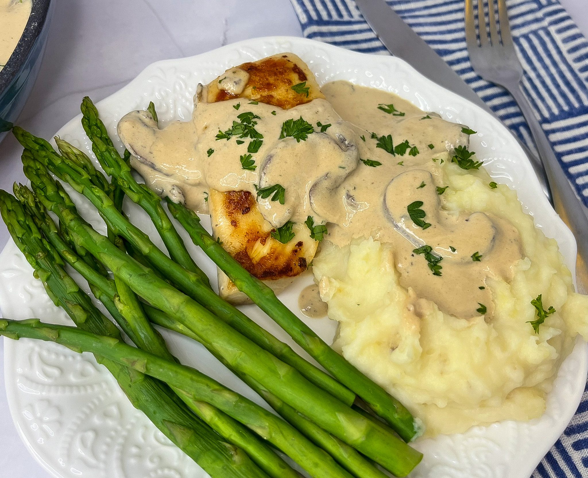 French Onion Chicken Marsala slider image 