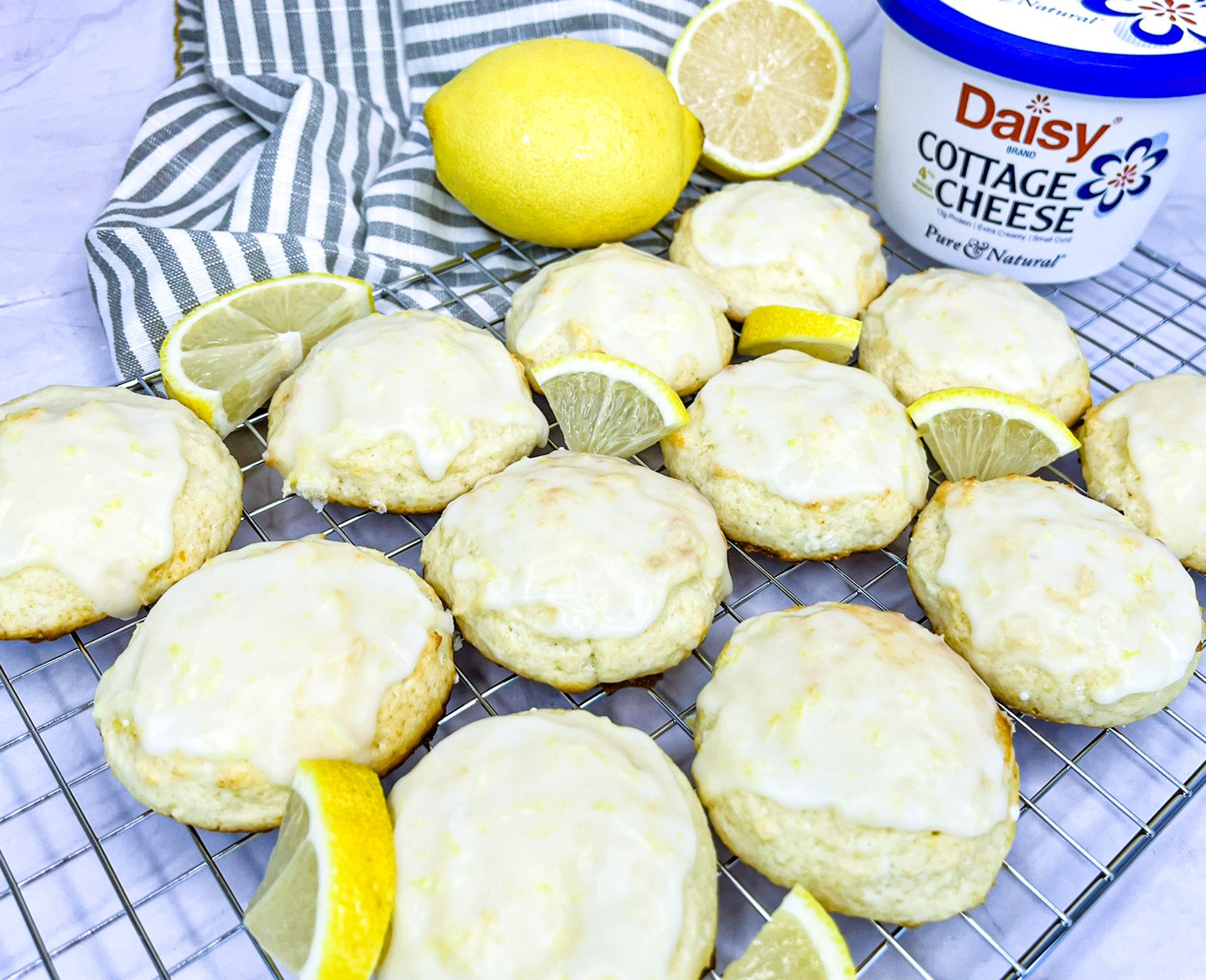 Lemon Cottage Cheese Tea Cookies slider image 2